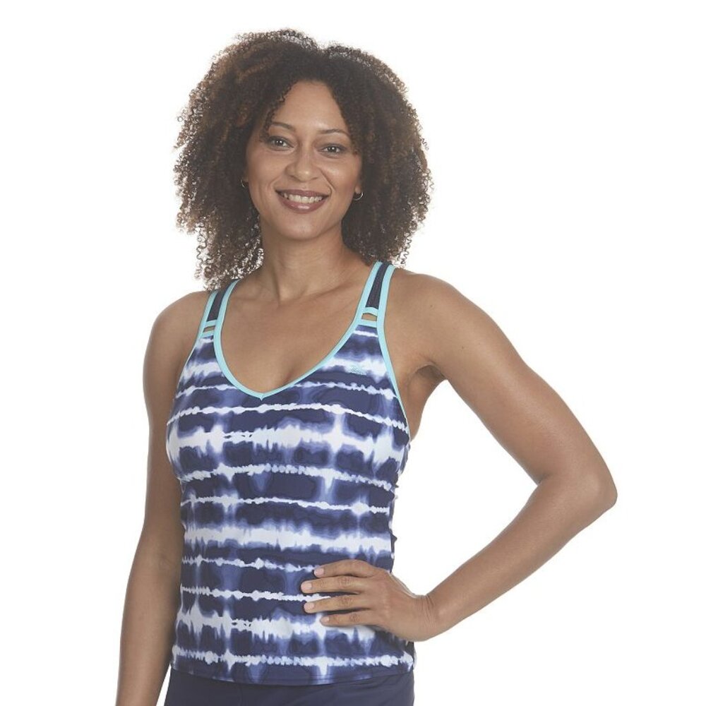 ZeroXposur Racerback UPF 30+ Action Tankini Top, Size: XS - NWT!